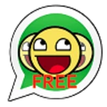 whatsapp smilies free android application logo